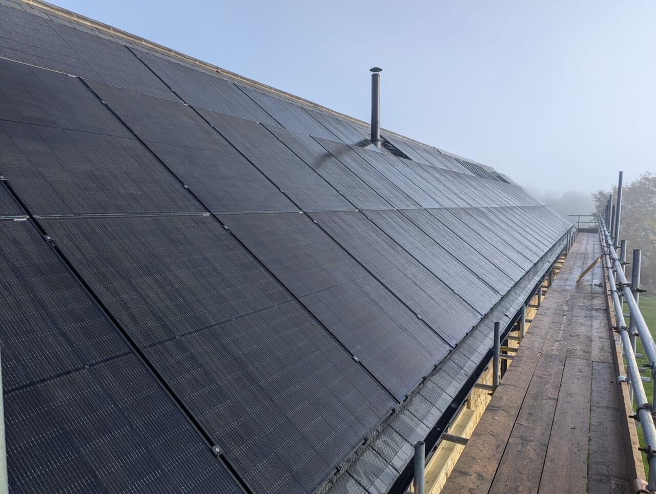 residential solar panel installation dorset