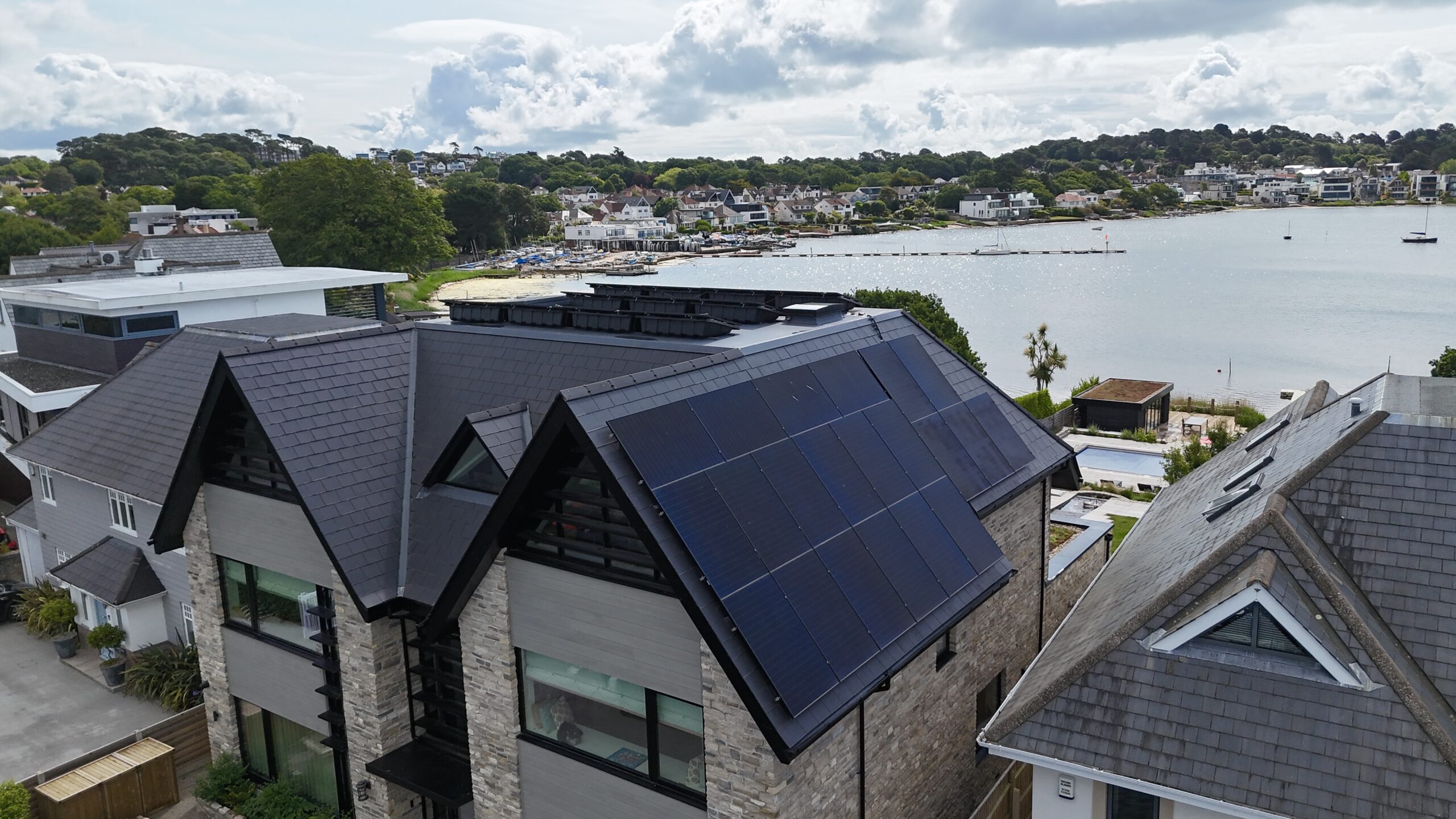 residential solar panel installation